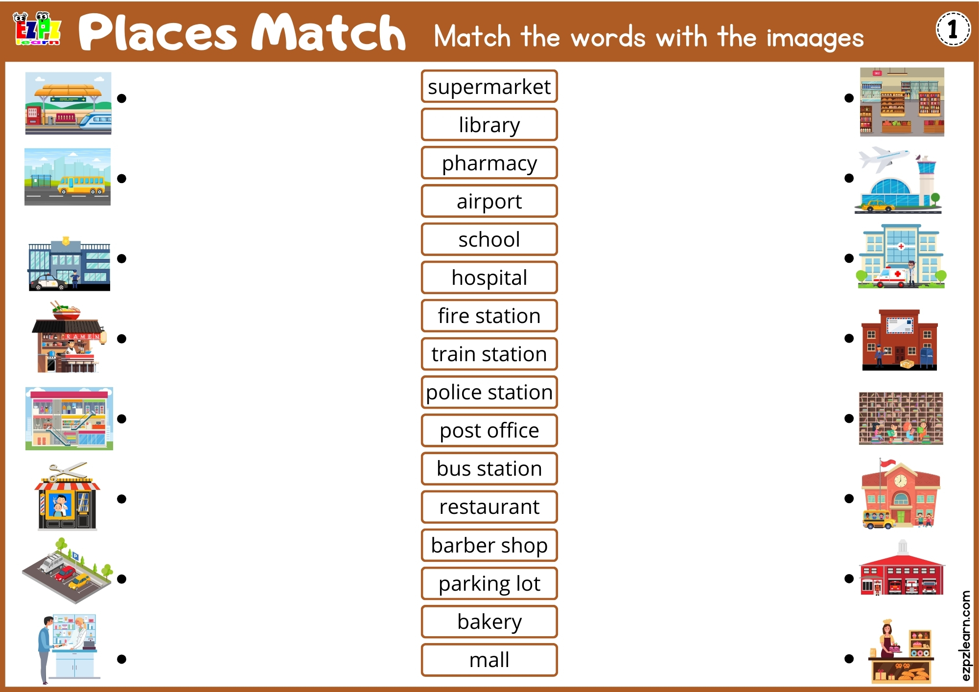 Places Match Interactive